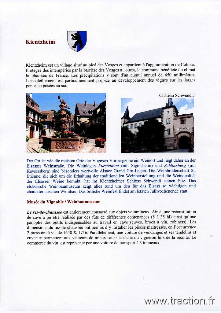201009_patrimoine (8).jpg - 18/09/2010 - CLUB DE VHICULES ANCIENS D'ALSACE-MULHOUSECVAAM BP 1186 - 68053 MULHOUSE CEDEX27mes JOURNES EUROPENNES DU PATRIMOINEKIENTZHEIM - Muse du Vignoble